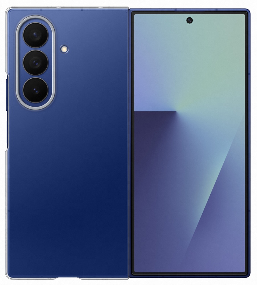 Оригинальный прозрачный чехол Samsung Clear Case для Galaxy Z Fold7