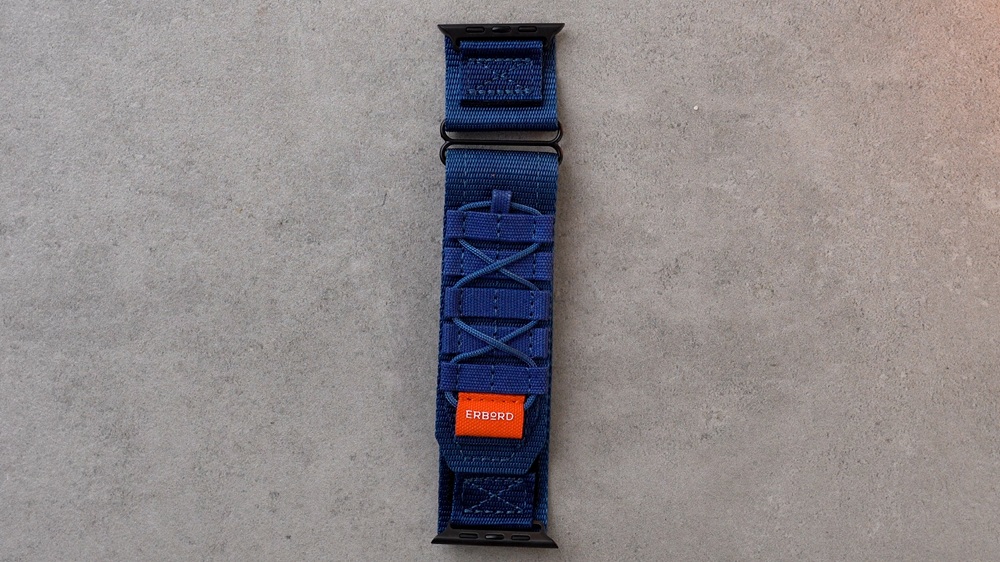 Pasek ERBORD Runner w kolorze niebieskim