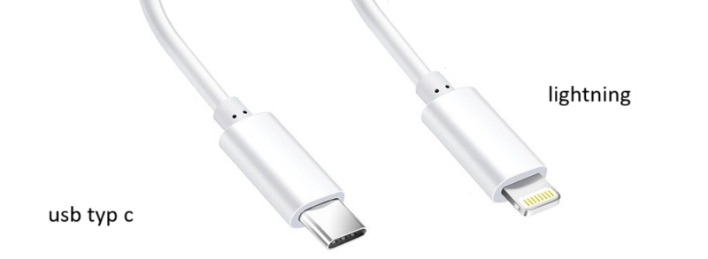 роз’єм lightning і usb-c