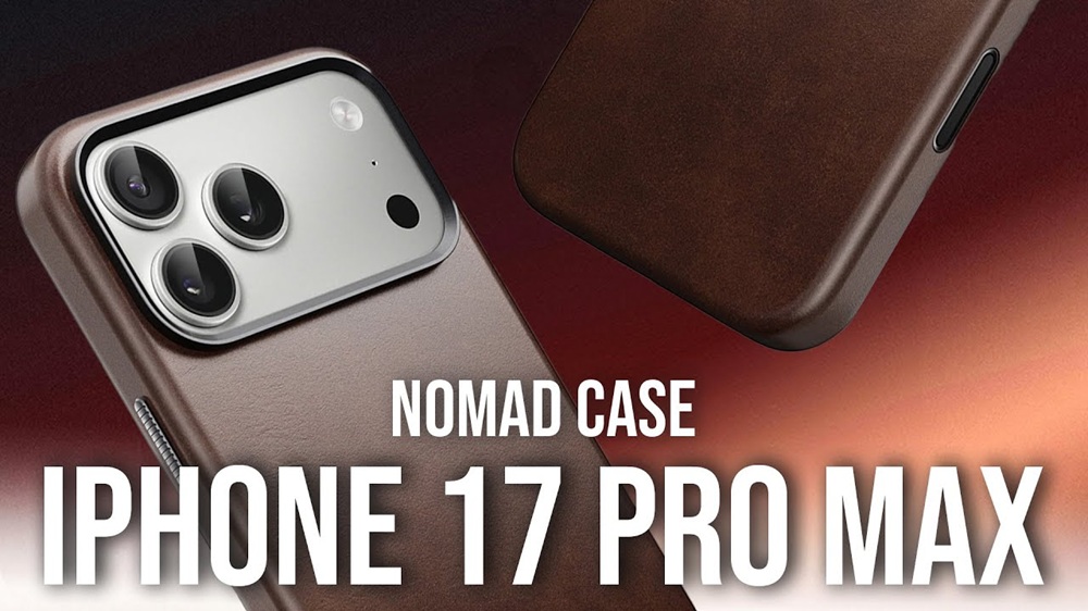 Откройте для себя бренд Nomad — премиум-чехлы из кожи для iPhone 17 Pro и 17 Pro Max