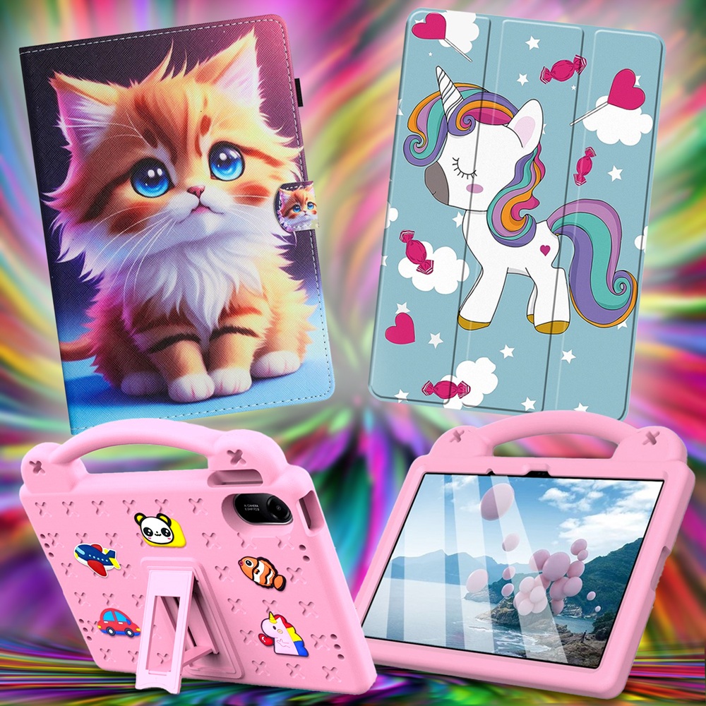 Чехлы с узорами для Xiaomi Redmi Pad 2 – практичные и красивые решения для детей и взрослых