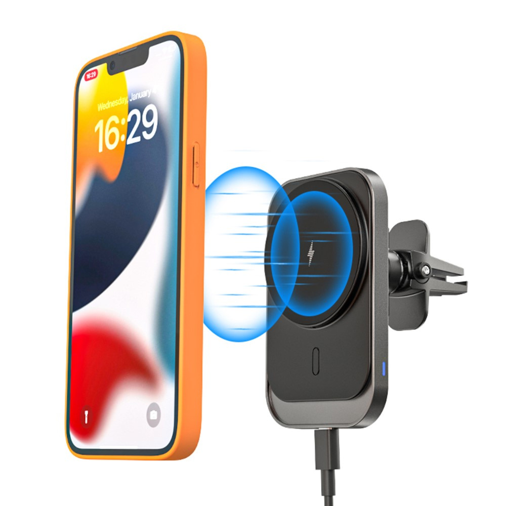 Топ-5 держателей с MagSafe для iPhone на решётку — какую беспроводную зарядку на дефлектор выбрать?