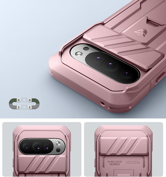 Бронированный чехол Dexnor Full Body Two Frames для Google Pixel 10 Pro XL