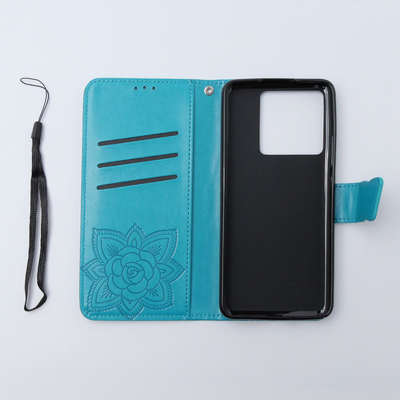 Чохол-книжка для Xiaomi 13T / 13T Pro, Butterfly, м'яти