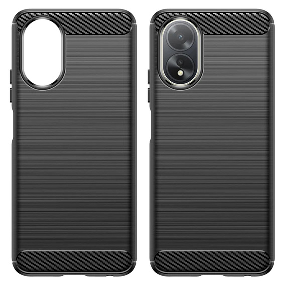 Чoхол до Oppo A38 4G / Oppo A18 4G, Carbon, чорний