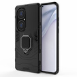 Чoхол до Huawei P50 Pro, Kickstand Ring, чорний
