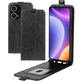 Откидной чехол для Poco F5 5G, Flip, чёрный