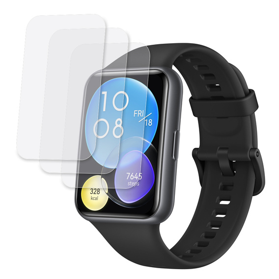 3x ERBORD Гідрогелева фольга для Huawei Watch Fit 2