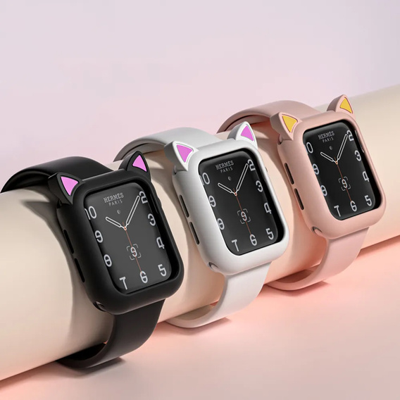 Силиконовый чехол CAT EARS для Huawei Watch Fit 2, Beige