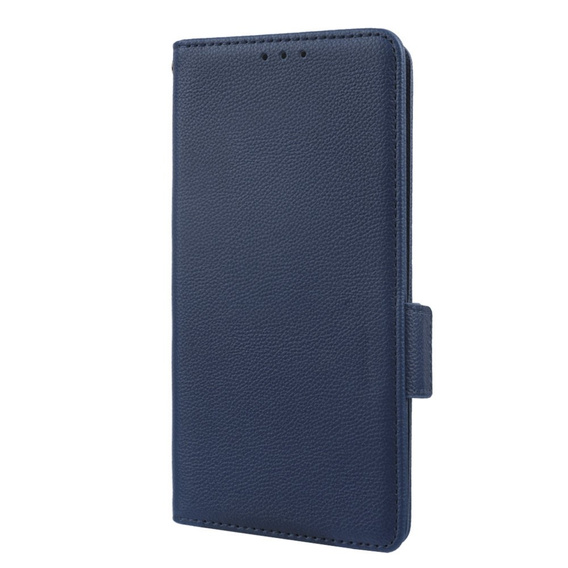 Чохол-книжка для Motorola Moto G72, Wallet Thin Magnet, темно-синій 