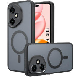 Чохол для Honor 400 5G, для MagSafe, ERBORD Matt Case, чорний