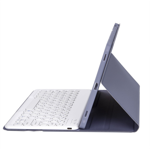 Чохол + клавіатура Galaxy Tab S8 / S7, Pen Slot, фіолетовий