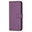 Откидной чехол для Samsung Galaxy A35 5G, BINFEN Wallet, тёмно-фиолетовый