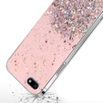 Чехол до Huawei Y5 2018, Glittery, розовый