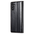 Флип-кейс CASEME для Samsung Galaxy A34 5G, Waxy Textured, чёрный