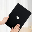 Чехол для MacBook Air 13 A2337 M1 A2179 A1932, HardShell, чёрный