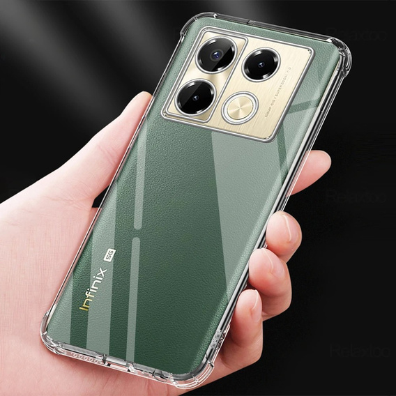 Чoхол до Infinix Note 40 Pro, Dropproof, прозорий
