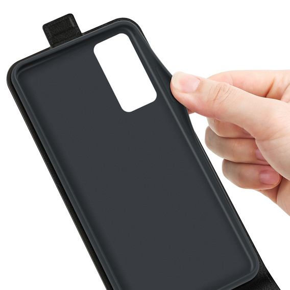 Откидной чехол для Xiaomi 12 / 12X, Flip, чёрный