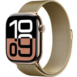 Браслет Milanese для Apple Watch  1/2/3/4/5/6/7/SE (42/44MM) - Gold