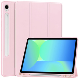 Чохол для Samsung Galaxy Tab S10 FE+ Plus, Smartcase з місцем для стилуса, рожевий
