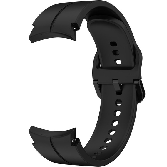 Силіконовий ремінець для Samsung Galaxy Watch 4/5 40/42/44/46/45mm Pro, Black