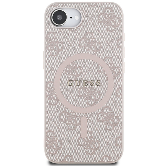 Чохол Guess HC MagSafe PU 4G Ring Classic Logo для iPhone 16e