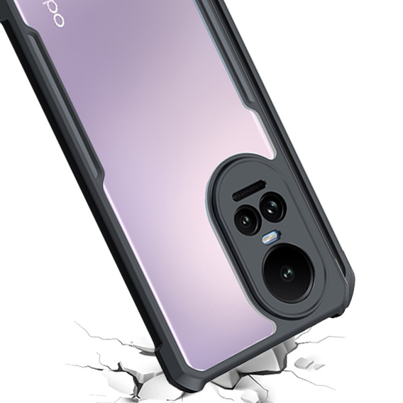 Чoхол до Oppo Reno 10 Pro, AntiDrop Hybrid, чорний