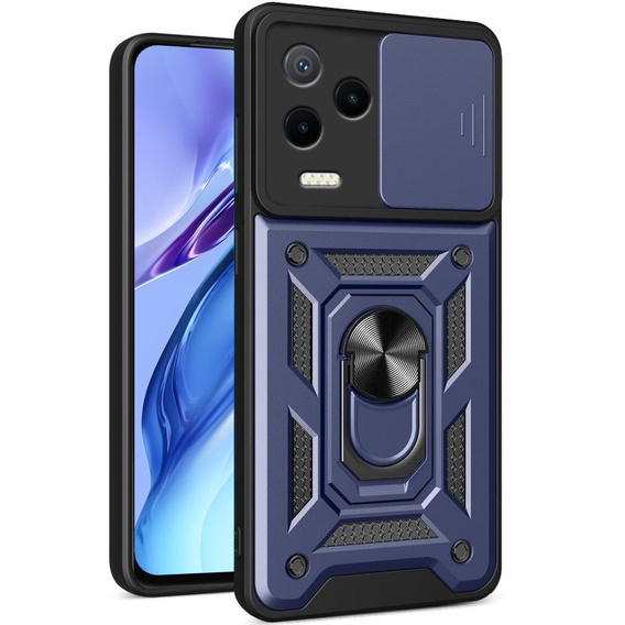 Чохол NOX Camera Slide Infinix Note 12 2023, CamShield Slide, синій