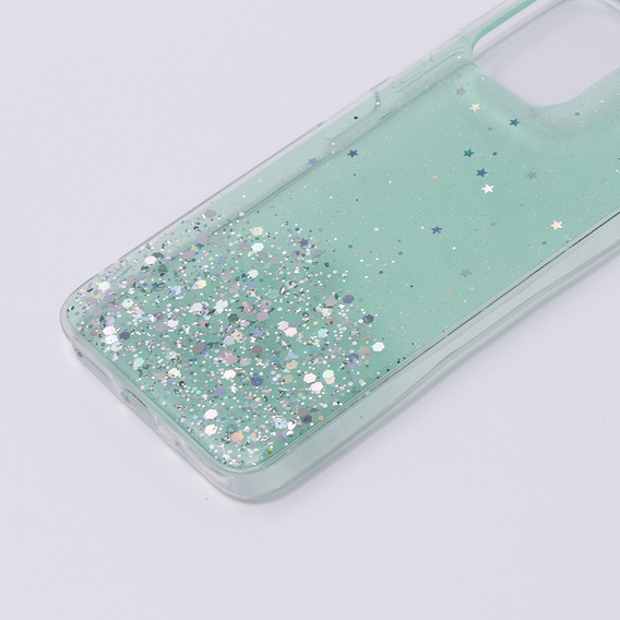 Чoхол до Xiaomi Redmi 12, Glittery, зелений