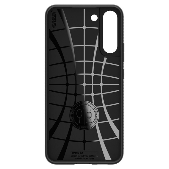Чехол Spigen до Samsung Galaxy S22, Liquid Air, чёрный