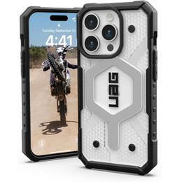 Чoхол Urban Armor Gear до iPhone 15 Pro, Pathfinder MagSafe, прозорий / чорний