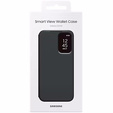 Оригінальний чохол Samsung для Galaxy S23 FE, S View Wallet Cover, чорний