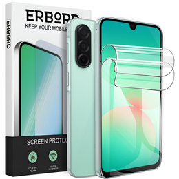 2x Гідрогелева плівка для iPhone 15 Pro Max, ERBORD Hydrogel Foil