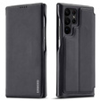 Чохол-книжка для Samsung Galaxy S23 Ultra, ERBORD Retro, чорний