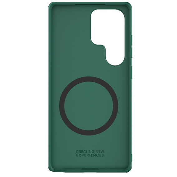 Чохол NILLKIN для Samsung Galaxy S25 Ultra, Frosted Shield, для MagSafe, зелений