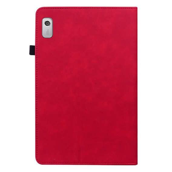 Чoхол до Lenovo Tab M9, Wallet Pen Slot, червоний