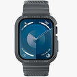 Чoхол ремінець SPIGEN до Apple Watch 4/5/6/7/SE 44/45mm, Rugged Armor Pro, Charcoal Grey