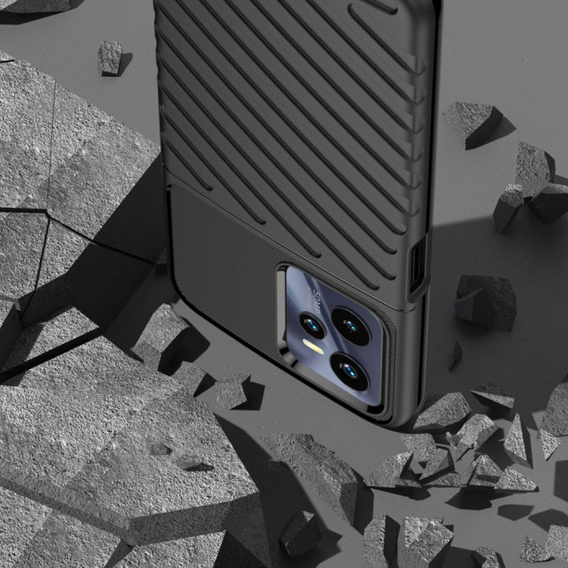 Чoхол до Realme C35, Thunder, чорний