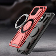 Чохол для T Phone 2 5G, Heavy Duty Ring, червоний