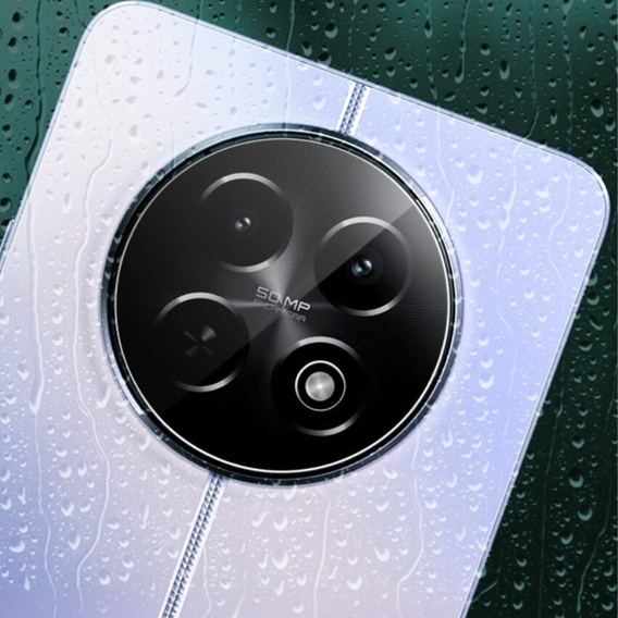 Закаленное стекло камеры для Realme 12, прозрачный