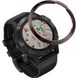 Накладка на безель для Garmin Fenix 6 / 6 Pro / 6 Sapphire,  Black/Red