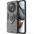 Чехол до Realme 11 Pro / 11 Pro +, Kickstand Ring, чёрный