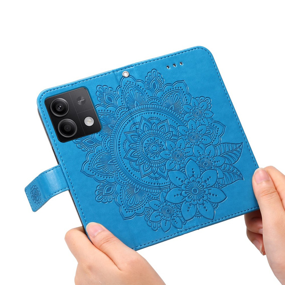 Чохол-книжка для Xiaomi Redmi Note 13 5G, Mandala, м'яти