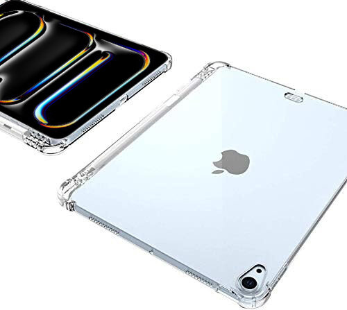 Чехол для Apple iPad Air 11" 6 gen. 2024 (A2902, силиконовый, прозрачный