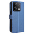 Откидной чехол для Xiaomi Redmi Note 13 5G, Wallet Smart Magnet, синий
