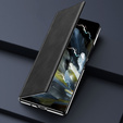 Чохол-футляр для Oppo Find N3 5G / OnePlus Open, Wallet Nappa Texture, чорний