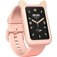 Силіконовий чохол CAT EARS для Xiaomi Mi Band 7 Pro, Pink