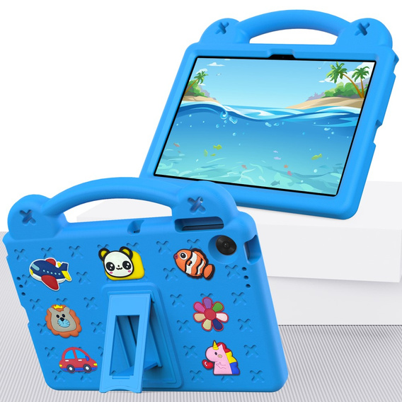 Дитячий чохол для планшета Lenovo Tab TB311FU, Cute Patterns, з підставкою, м'яти