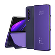 Чехол до Samsung Galaxy Z Fold3 5G, Clear View, фиолетовый