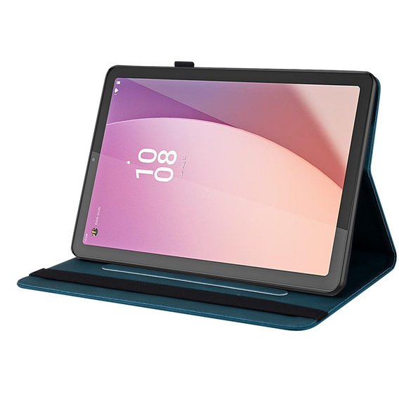Чехол для Lenovo Tab M9, Butterfly, синий